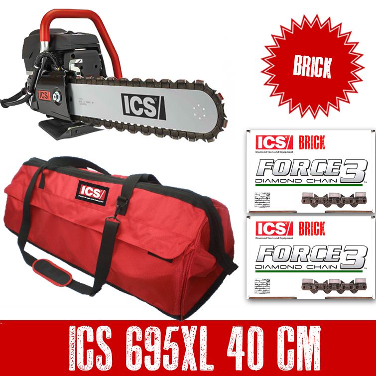 ICS695XLGC-16-A-Brick Diamantkettensäge ICS 695XL 40cm Brick (Def)