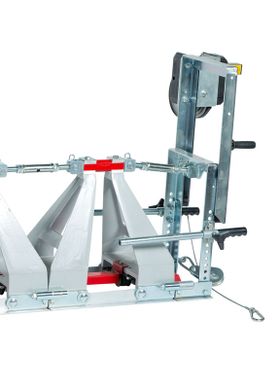 Endeinheit mit Handseilwinde