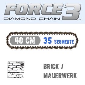 F3 Diamantkette 40 cm ABRASIV
