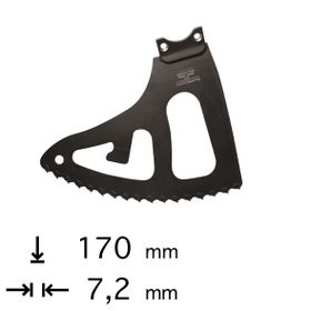 Satz Allzweckklingen 170 mm f. AS170/175
