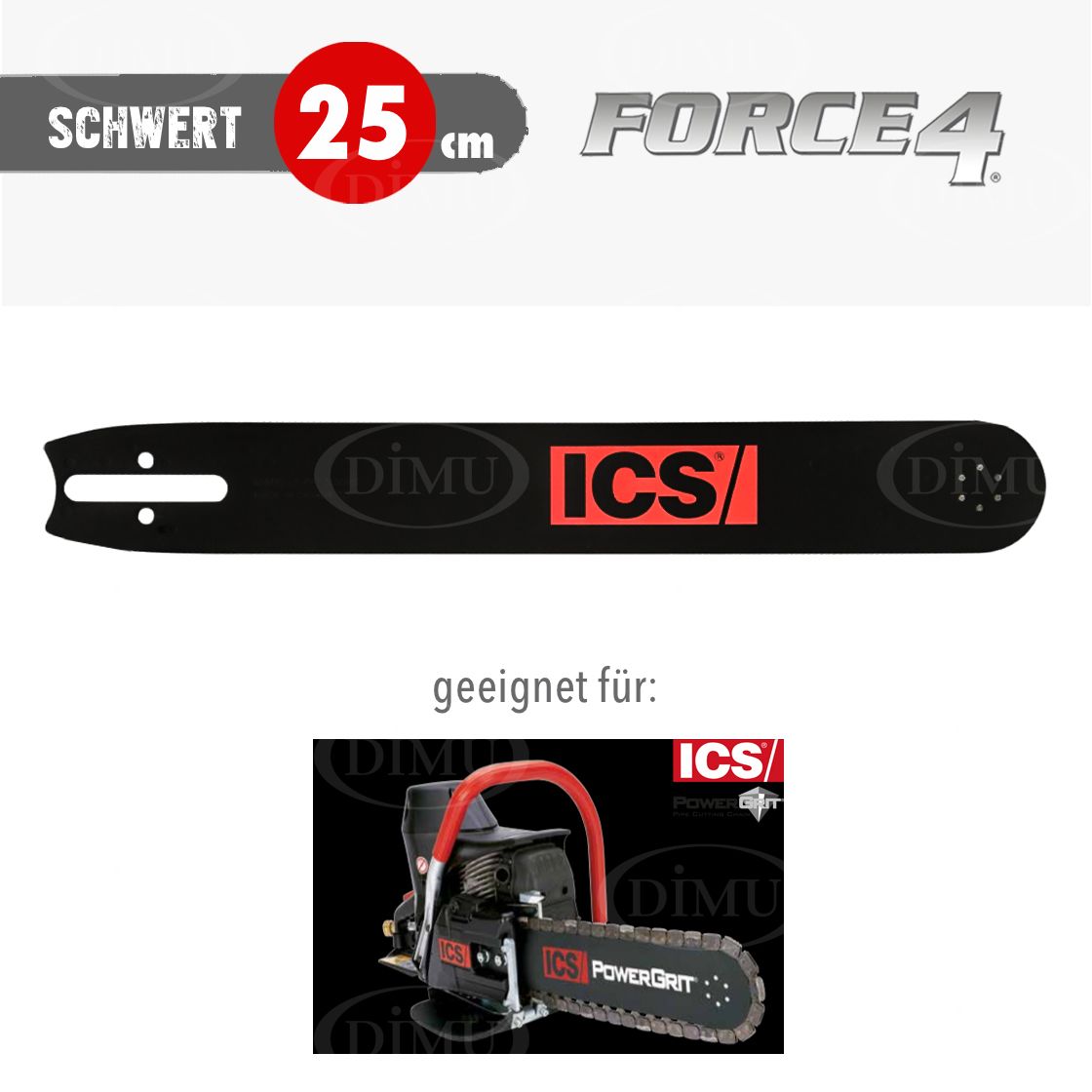 ICS-ZSP25S25 25 cm Schwert für 680PG (Def)