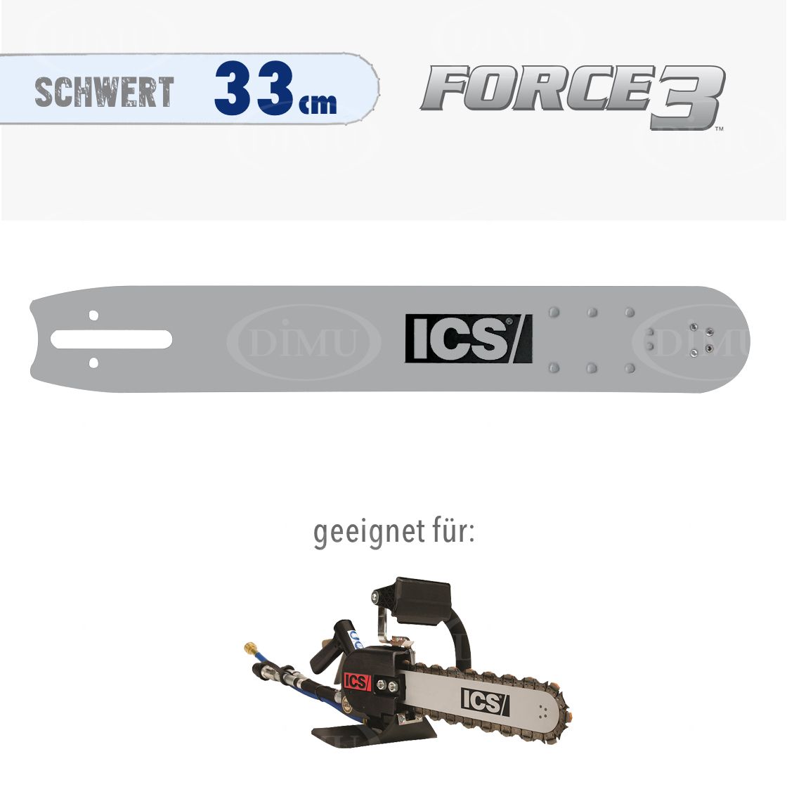 ICS-ZSP33S25 33 cm Schwert für 814/813Pro (Def)