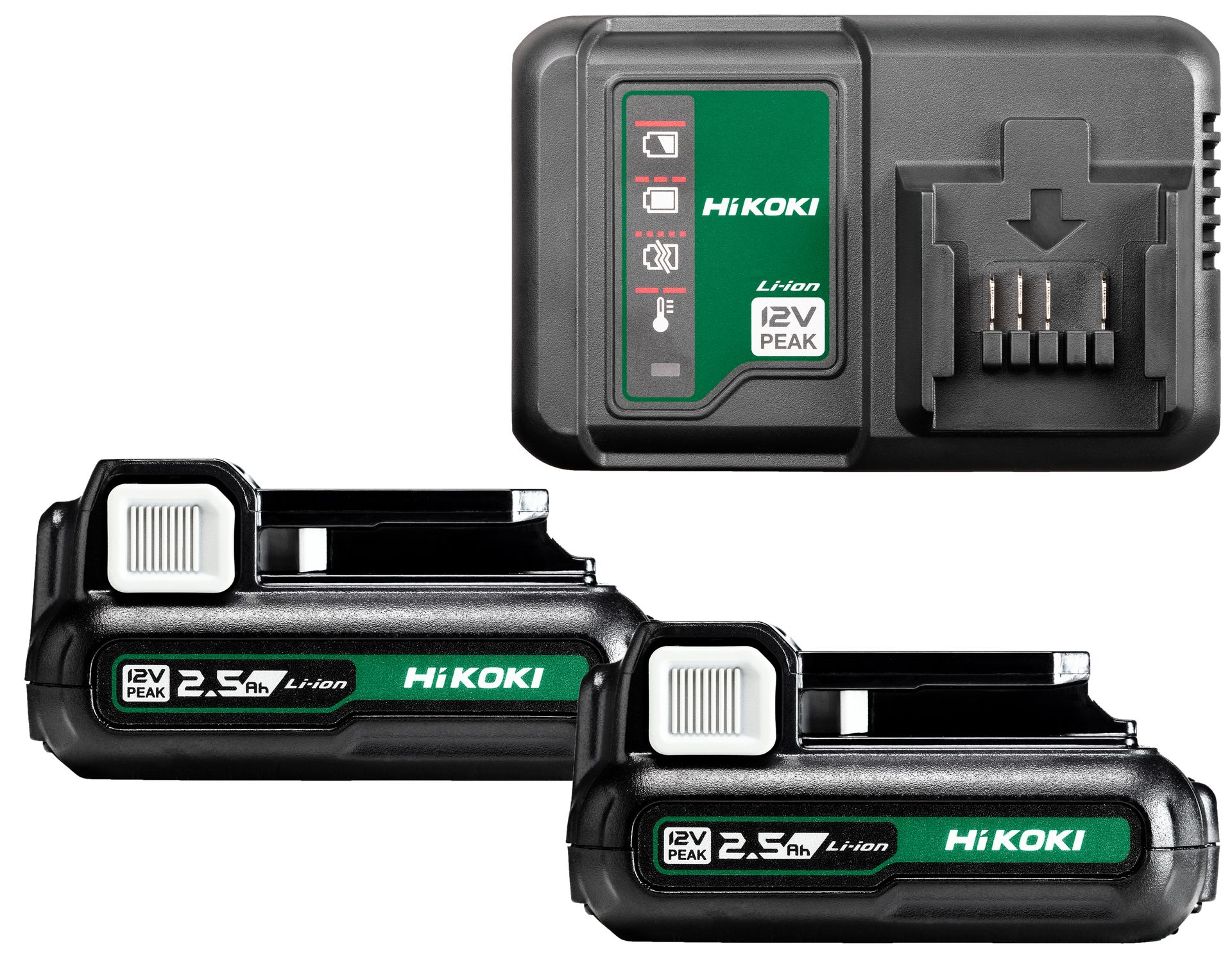 h-4270316 2x BSL1240M 12 V 4,0 + UC12SL Ladegerät (Def)