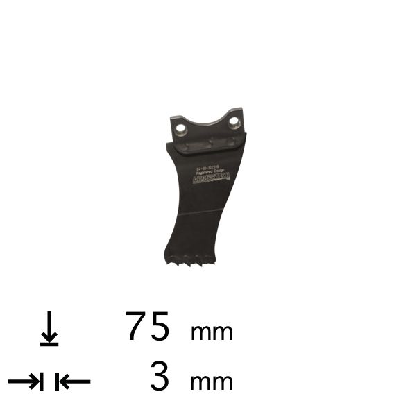 Arb-KS170-FPKs Fugenklingen Satz schmal 75/7,2 mm (Def)