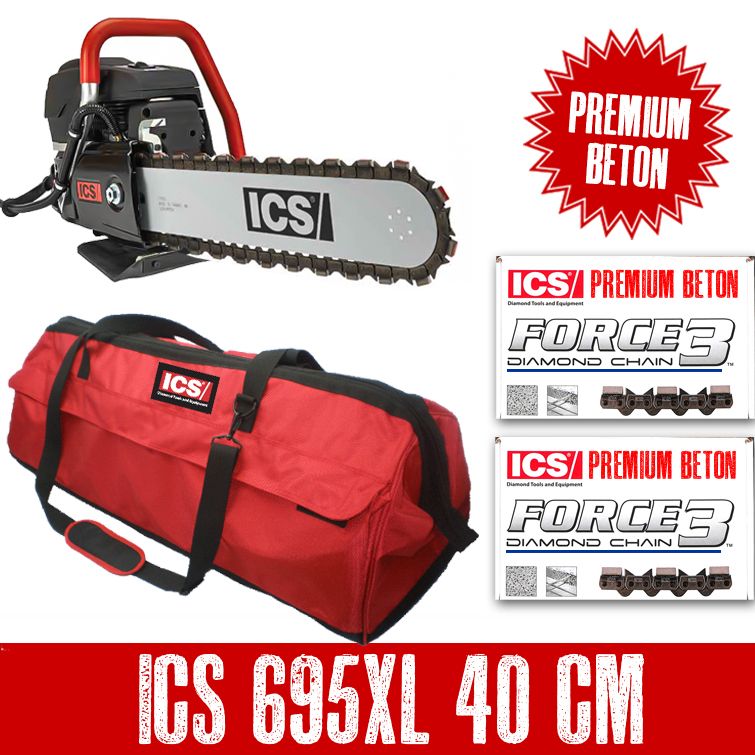 ICS695XLGC-16-A-Conc Diamantkettensäge ICS 695XL 40cm Premium (Def)