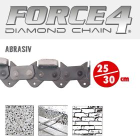 F4 Diamantkette 25/30cm ABRASIV