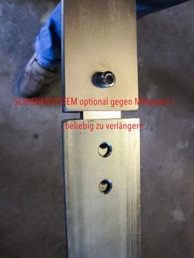 Zusätzliche Wandschiene 1500 mm